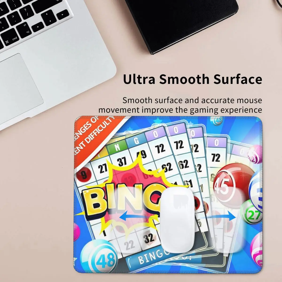 لعبة بينغو كوين لاعب ماوس الوسادة الكمبيوتر لوحة المفاتيح ماوس حصيرة ألعاب الكمبيوتر المحمول مكتب حصيرة مكتب الملحقات الجدول الحصير