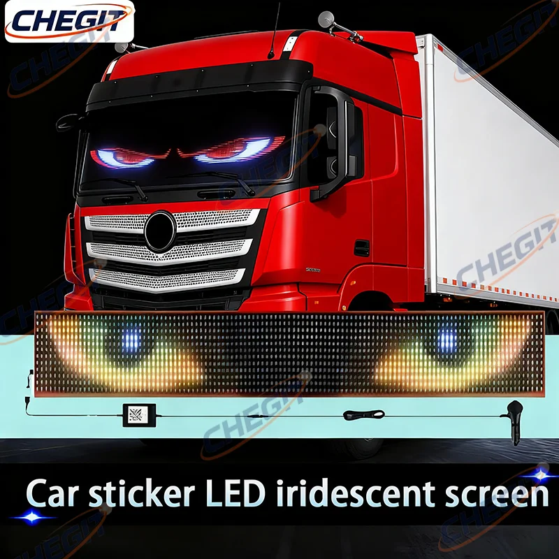 yeux-led-pour-camion-bricolage-motif-de-texte-personnalise-affichage-programmable-camion-voiture-œil-du-diable-controle-par-application-publicite-defilante