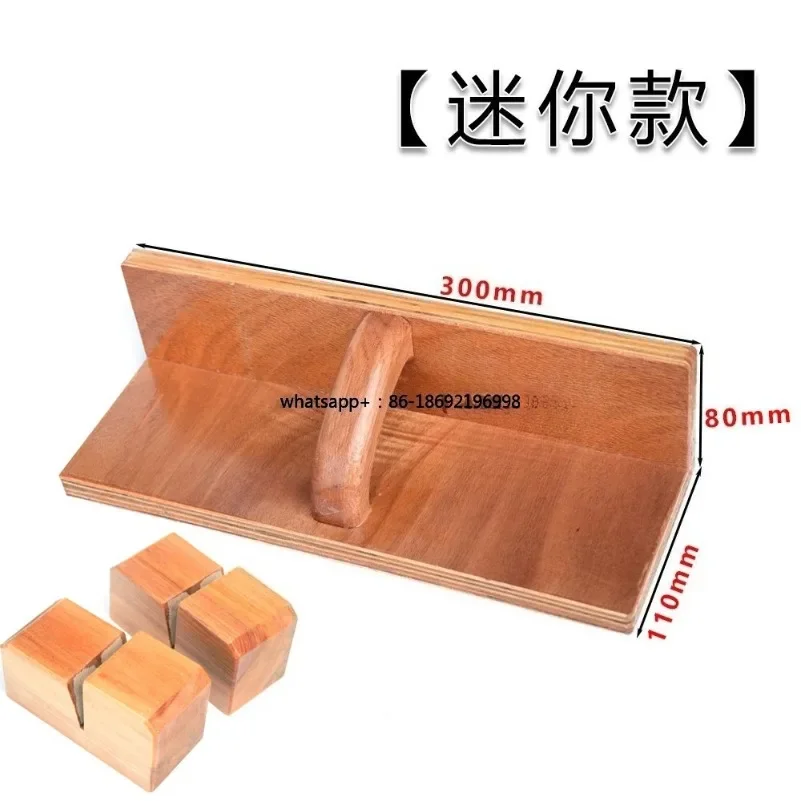 Paper Cutter Pushes Board Pushes Cardboard Pusher Flush Cardboard, Lower Knife Change Wood Knife Holder, Universal