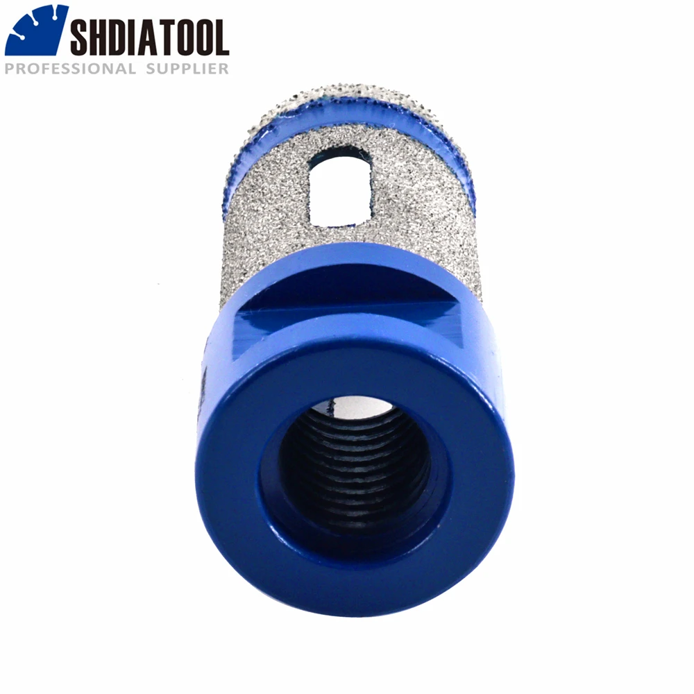 SHDIATOOL 1pc M14 Dia25mm Diamond Milling Drilling Crowns Tile Masonry Ceramic Marble Porcelain Core Bits Drill Bits Hole Saw