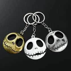 The Nightmare Before Christmas Jack Skellington Pendant Car Keychains Anime Accessories Key Chain Keyring Key Holder