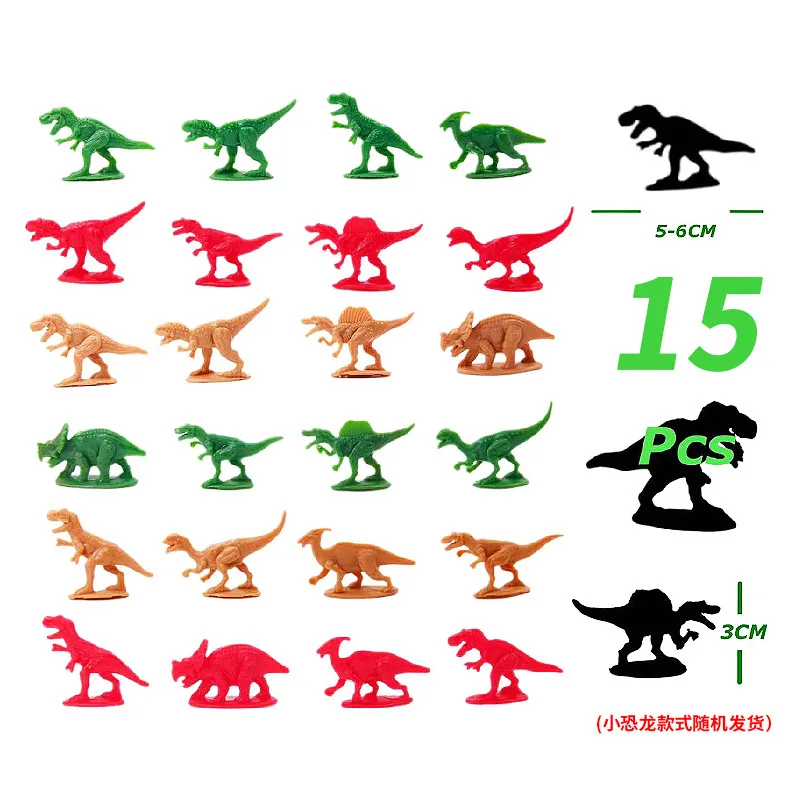 Children's Jurassic Simulation Dinosaur Toy Static Animal Model Wild Dinosaur Scene Map Set Little Boy