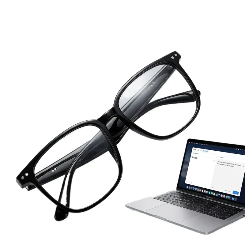 Smart Bluetooth Glasses AI Real Time Translation Color Changing Lens Wireless Audio Headset For Driving Cycling Navigation