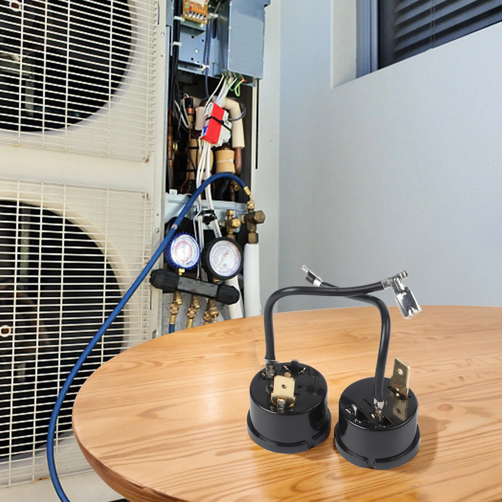 

2 шт. протекторы 2HP 1500 Вт кондиционер осушитель компрессор защита от перегрузки электроинструменты сменные аксессуары