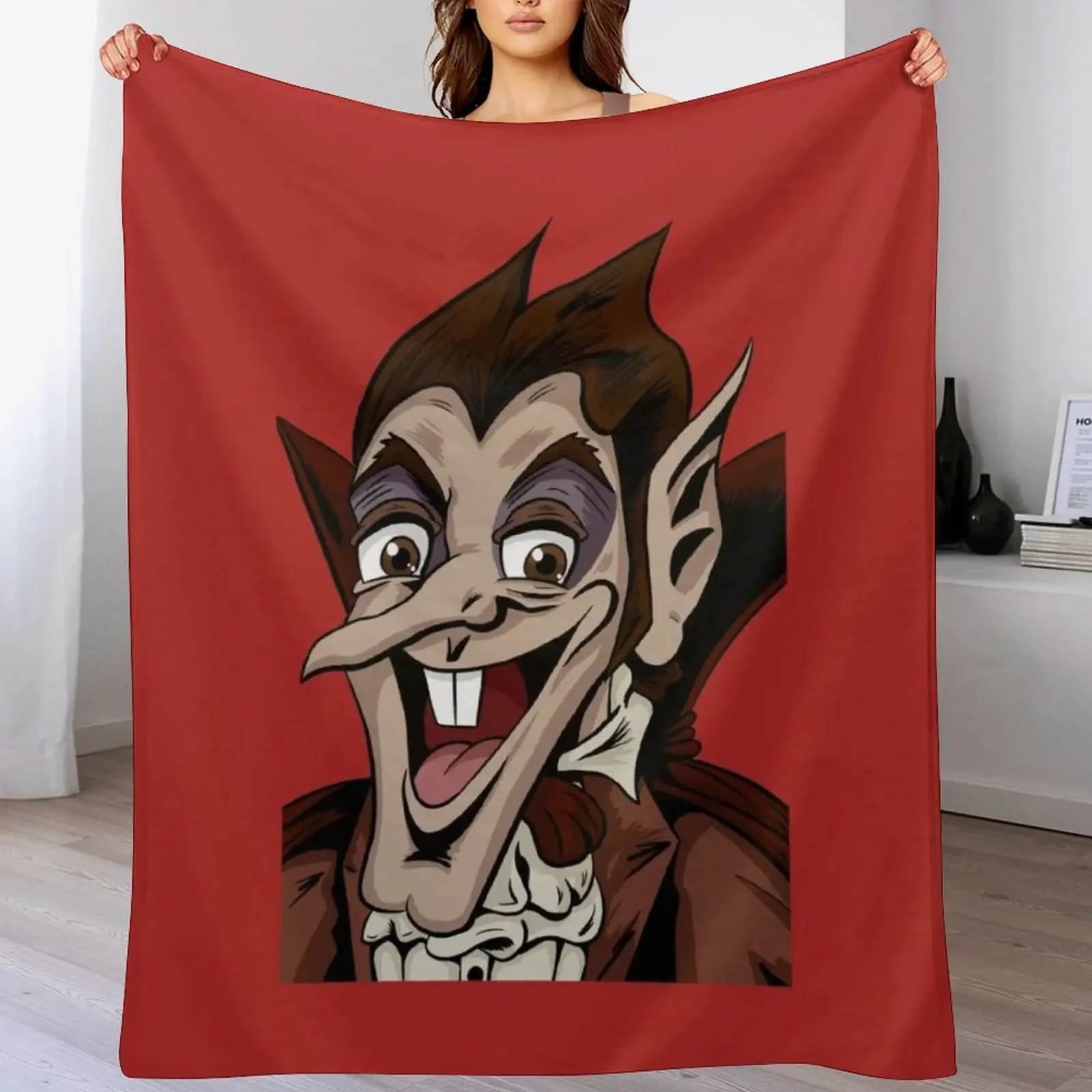 

Count Chocula Throw Blanket Outdoor Soft Blanket for Picnic Beach Camping