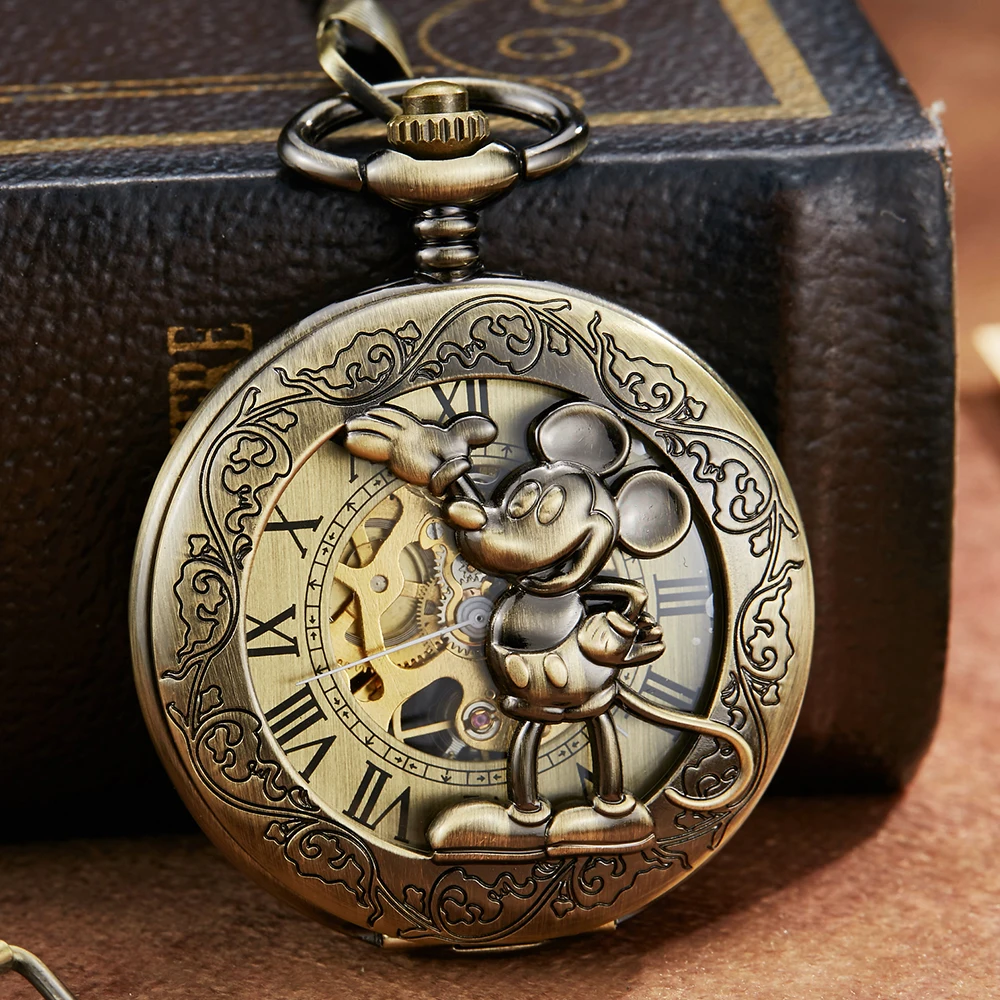 

Классические Механические карманные часы в стиле ретро с подвеской-цепочкой