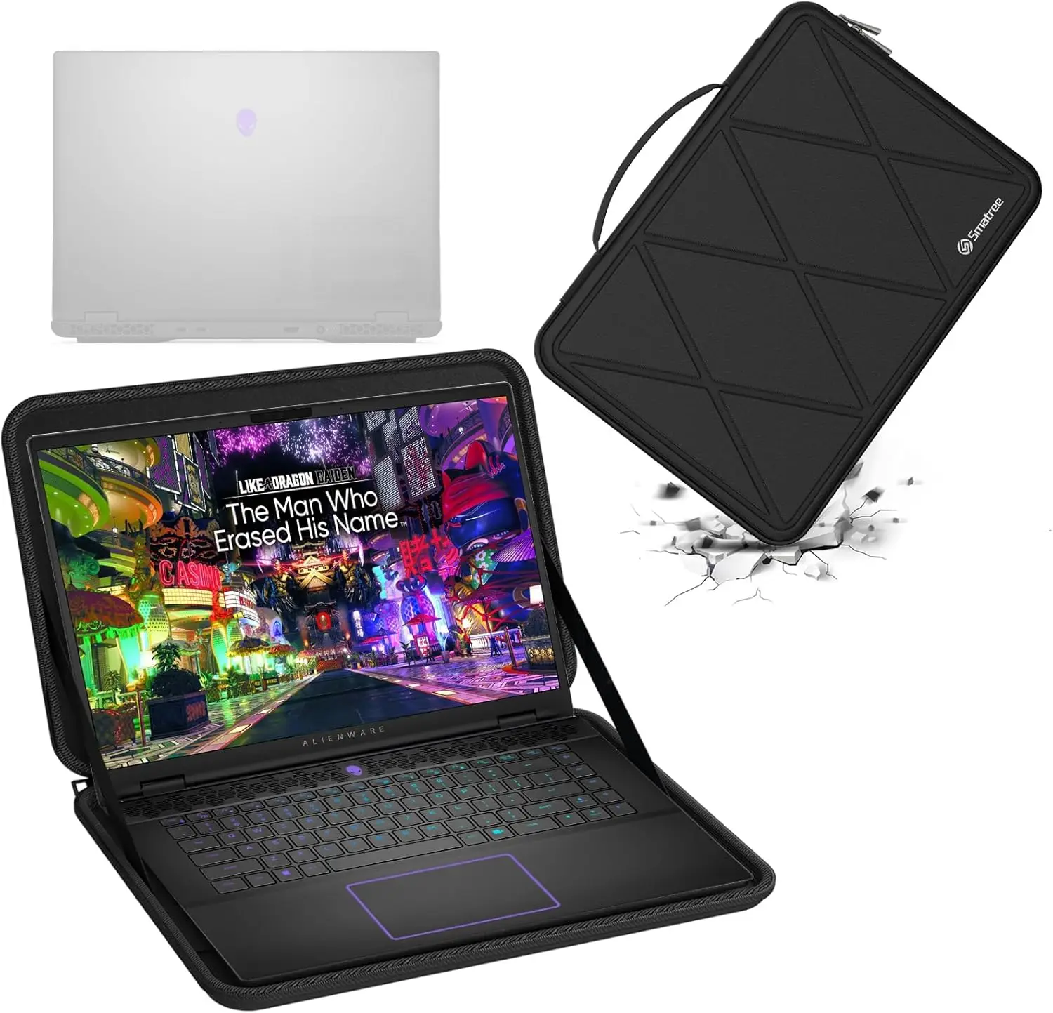 

Smatree Hard EVA Case for 16" Alienware m16 R2 Gaming Laptop and Shockproof Laptop Bag, NOT for Alienware m16 Gaming Laptop