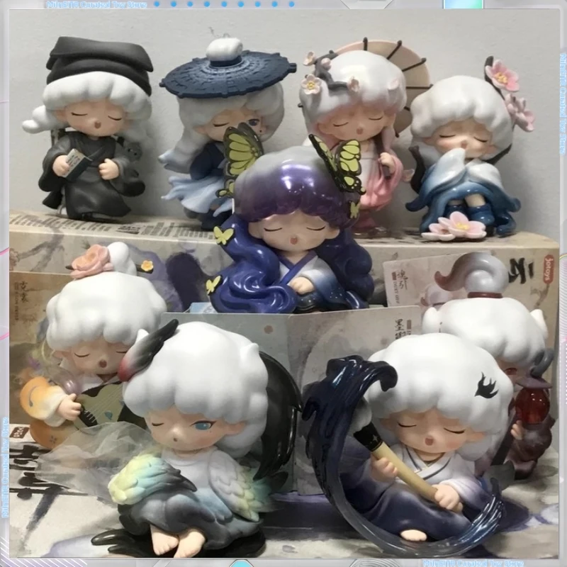 

Jioe Chole Yumo Dream Of Strange Tales слепая коробка Чейз редкая фигурка в китайском стиле модная игрушка орнамент подарок