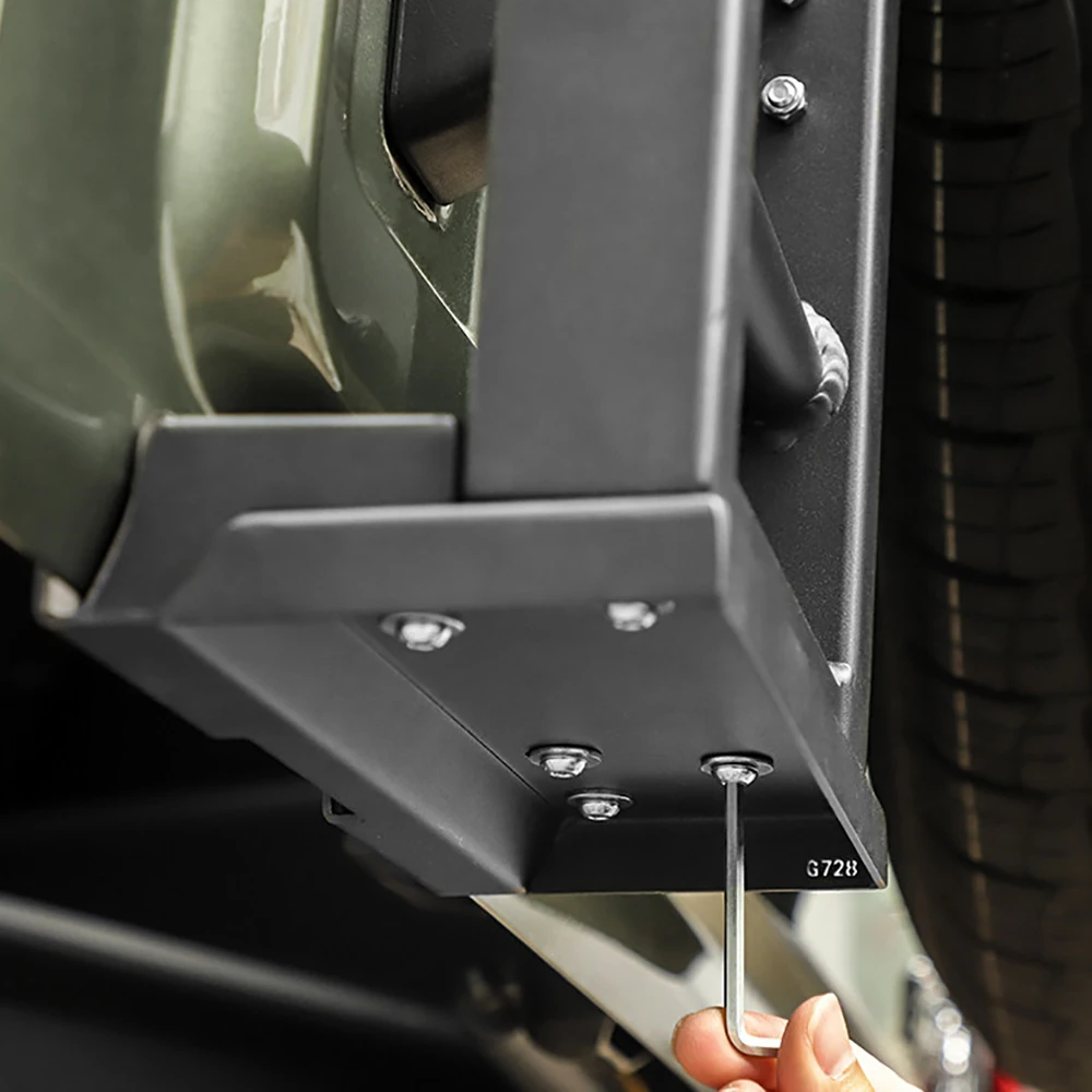 Off-Road Tailgate Roof Climbing Ladder & Auxiliary Step Pedal Special Exterior Accessories Fit for BAIC 212 T01 2024 2025 2026