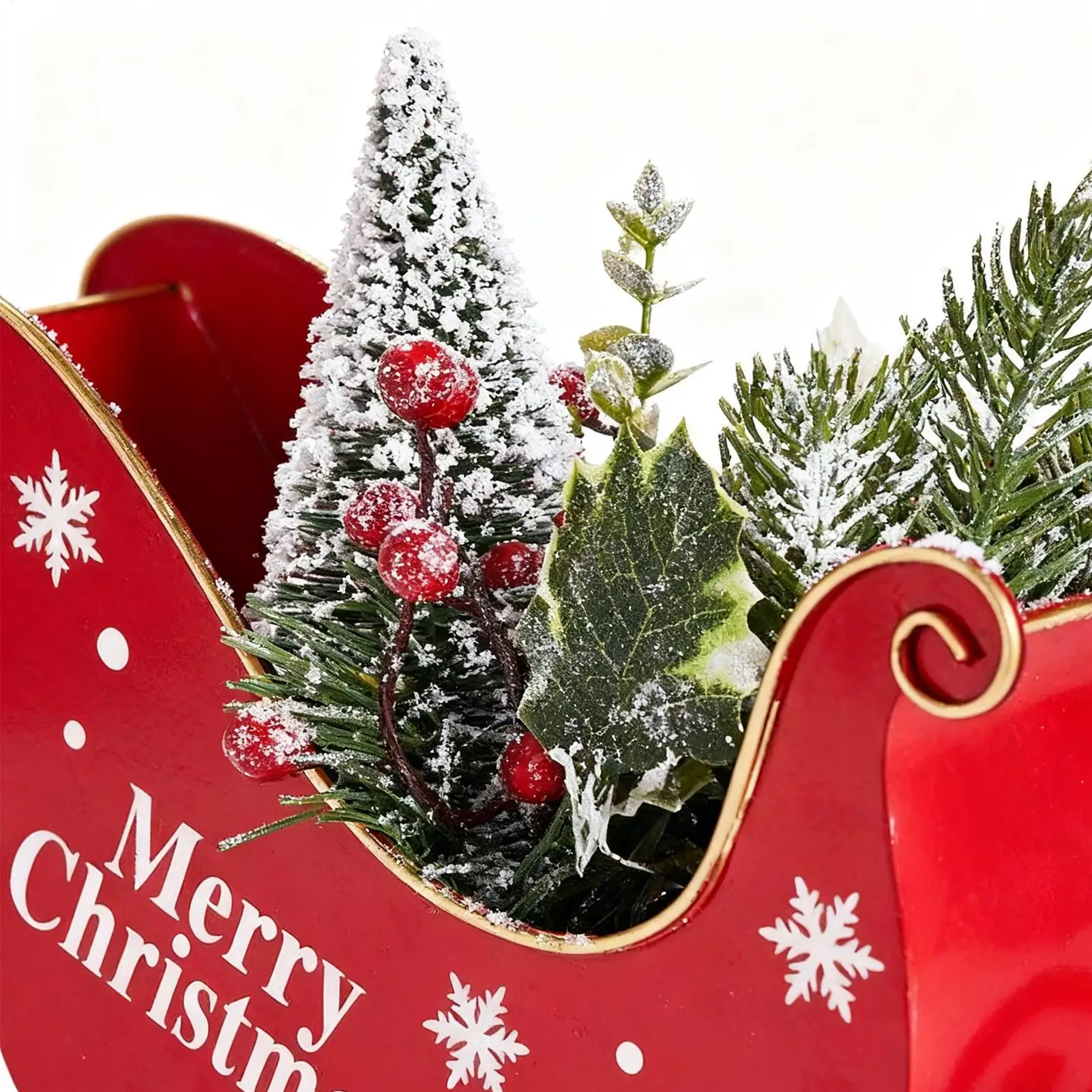 

Украшение в виде саней, праздничные 3D полые классические рождественские украшения в виде саней для внутреннего фестиваля, семейного отдыха, уличной домашней вечеринки