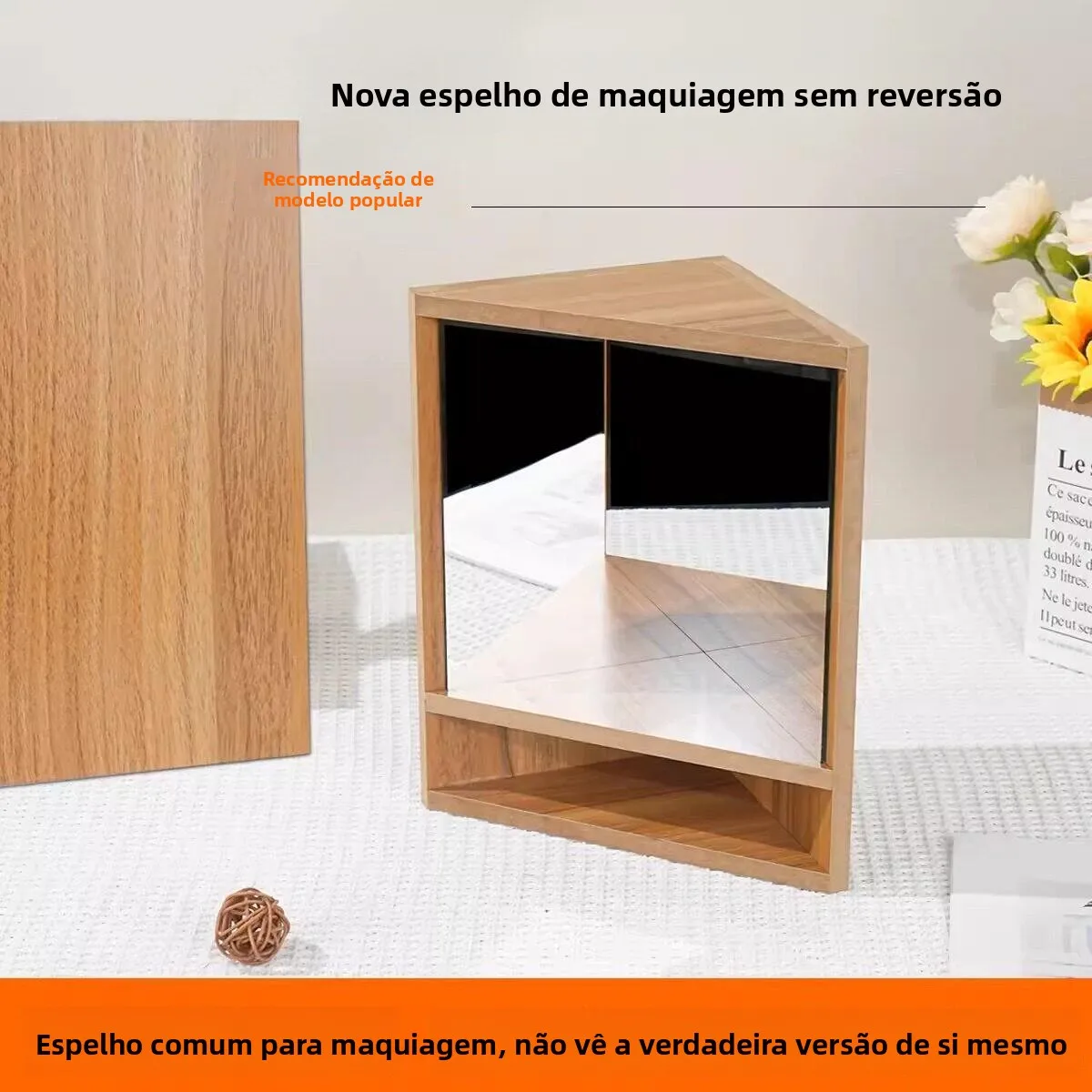 portable-real-mirror-no-image-cosmetic-mirror-high-quality-glass-no-reversal-no-inversion-simple-style-trend-beauty-tool