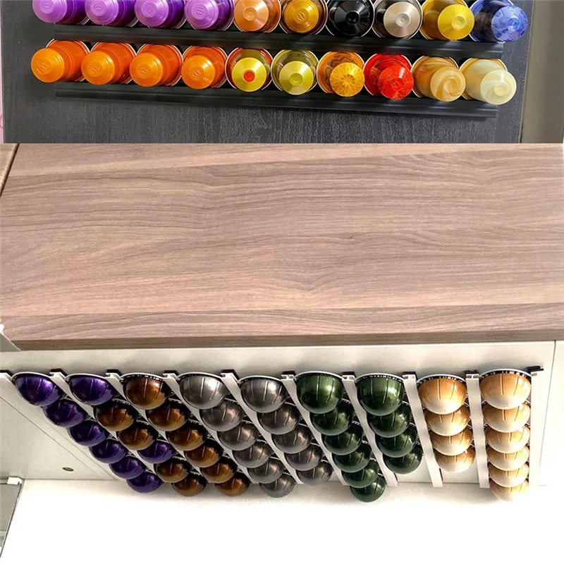 A68M-حامل كبسولات القهوة لأي كبسولات القهوة، رفوف تخزين الكبسولات