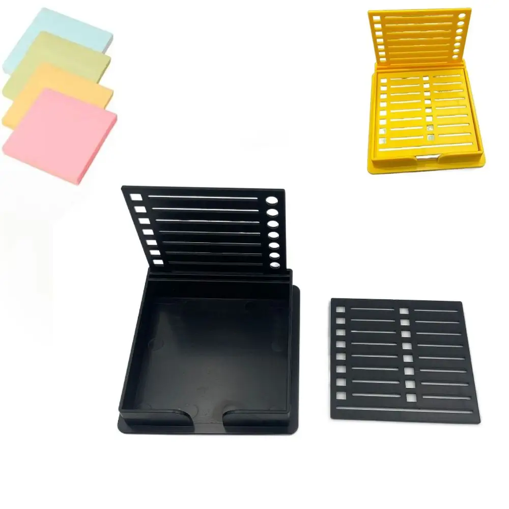 Sticky Note Template Sticky Note Holder Waterproof Sticky Note Dispenser Organizer for 3x3 Self-Sticky Note Pads