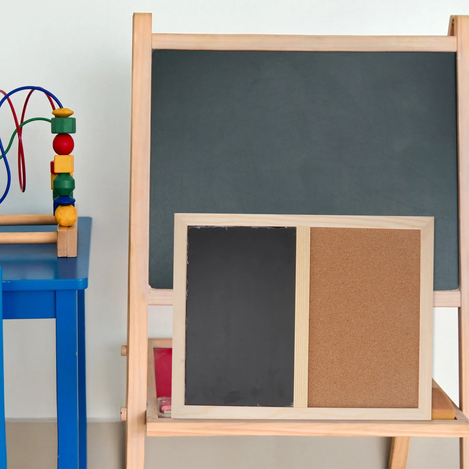 

1 set 1 Set For Home School School Vision Bulletin Hanging Pin Cork Board Board Softwood Photo Display Wall Organizer