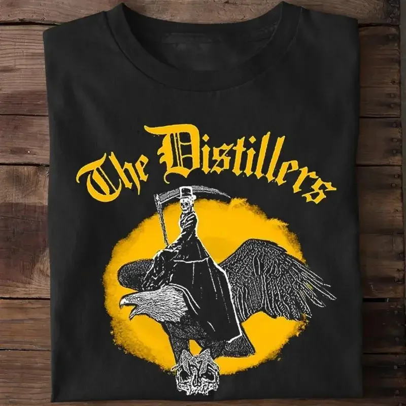 Rare The Distillers Band Black S 2345Xl T Shirt