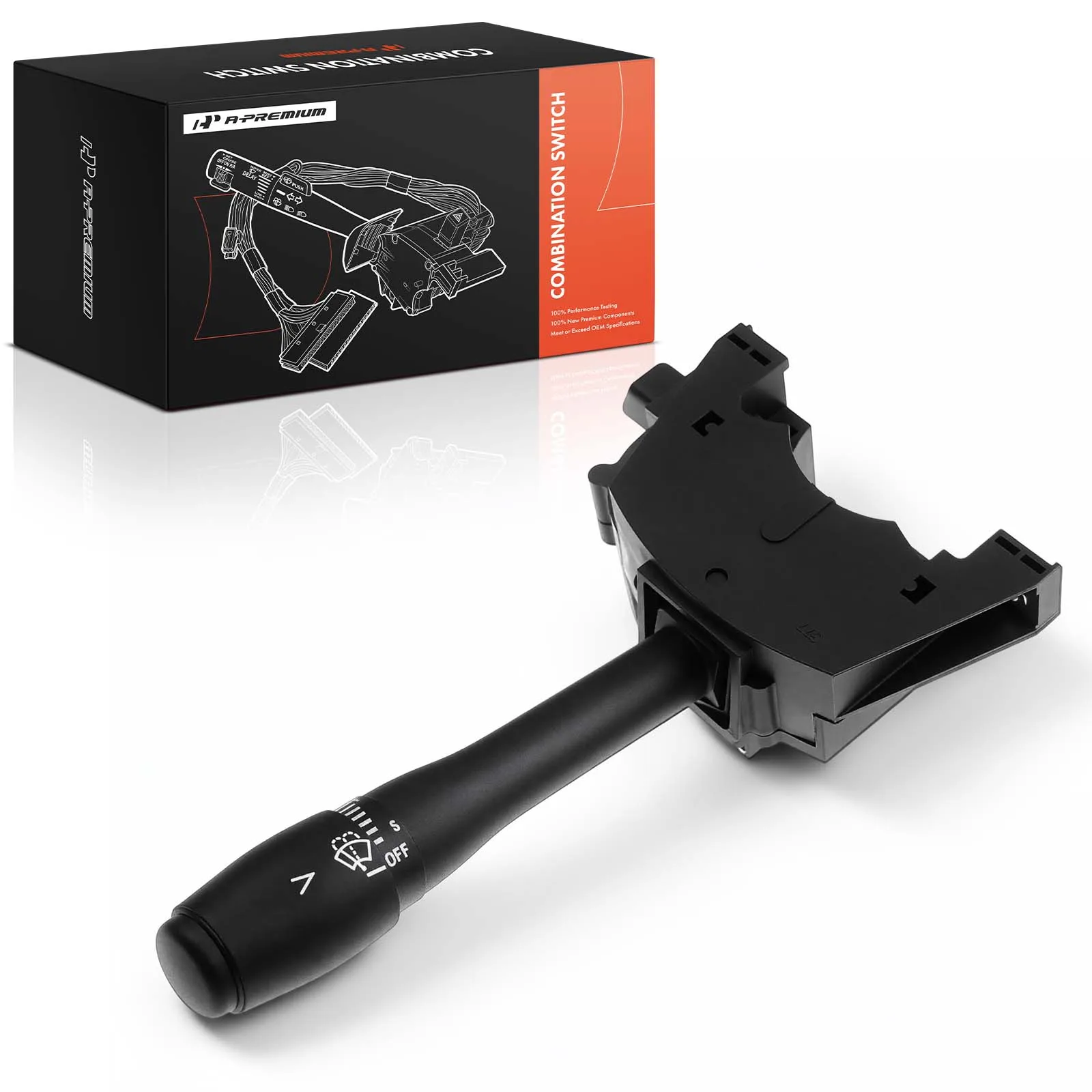 A-Premium Windshield Wiper Turn Signal Switch for Ford Taurus 1996-1997 Crown Victoria 1997-2002 Lincoln Town Car 1997-2002