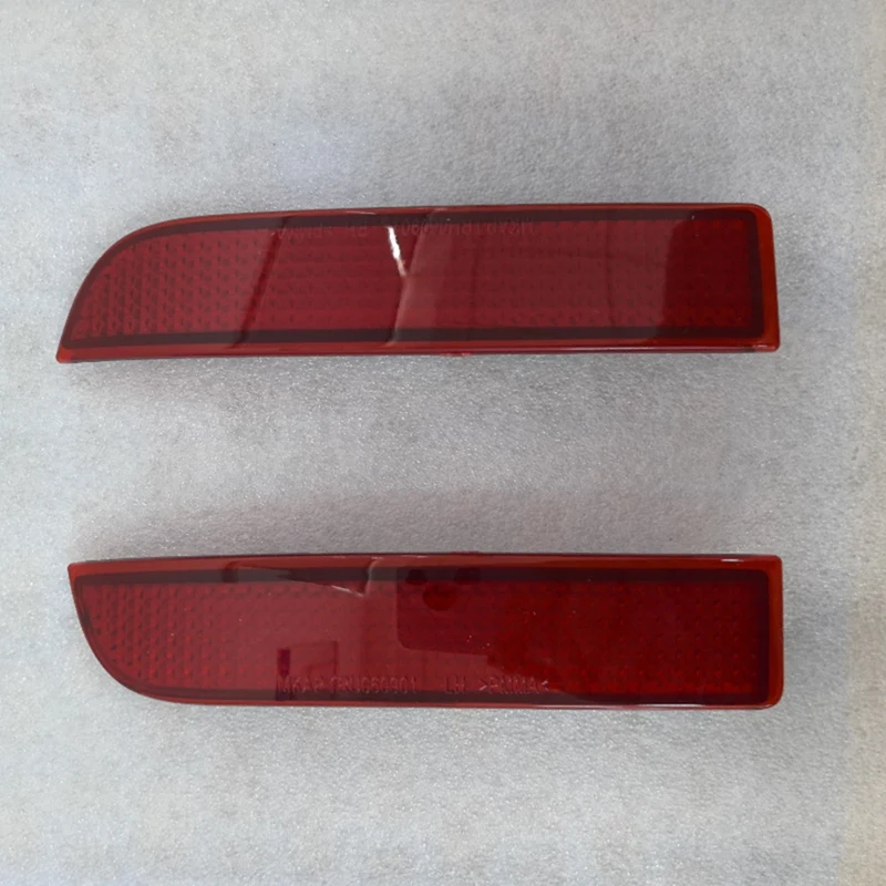 Left+Right Rear Bumper Reflector Light For Toyota RAV4 06-12 81920-0R020/13022 81910-0R020/13022 Tail Brake Stop Lamp