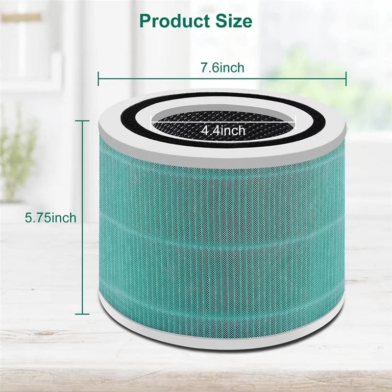 【استمتع لها】استبدال فلتر HEPA عالي الكفاءة، بديل فلتر HEPA مثالي للاستخدام المنزلي