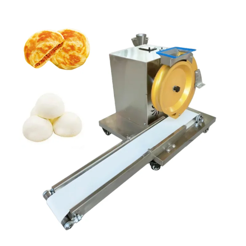 Automatic Bread Dough Balls Forming Rounder Stainless Steel Electric Rounding Pizza Bakery Dough Rolling Divider Machine
