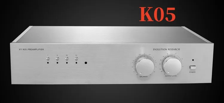 

K05 Evolution Research K05 balanced preamplifier is derived from FM technology