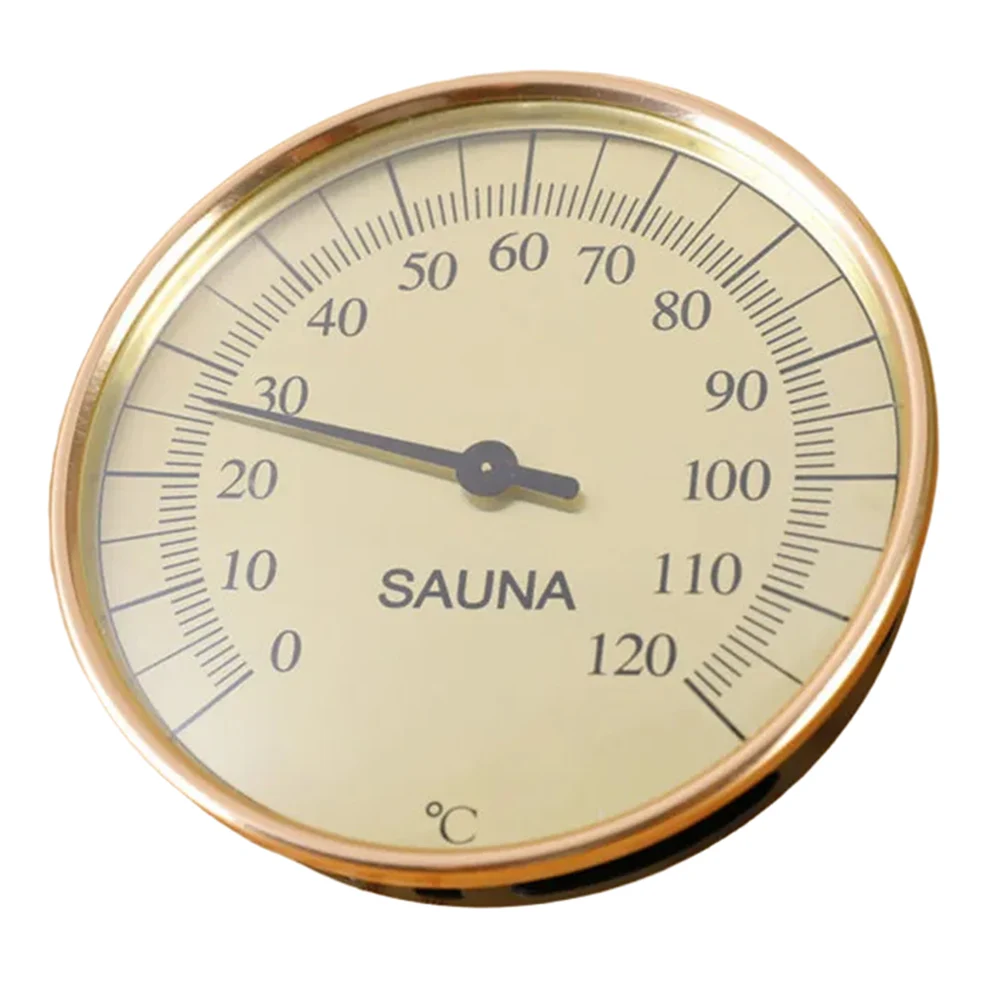 Humidity Monitor Battery-Free Meter Aluminum Alloy Construction No Battery Operation Accurate Humidity Meter For Steam Room