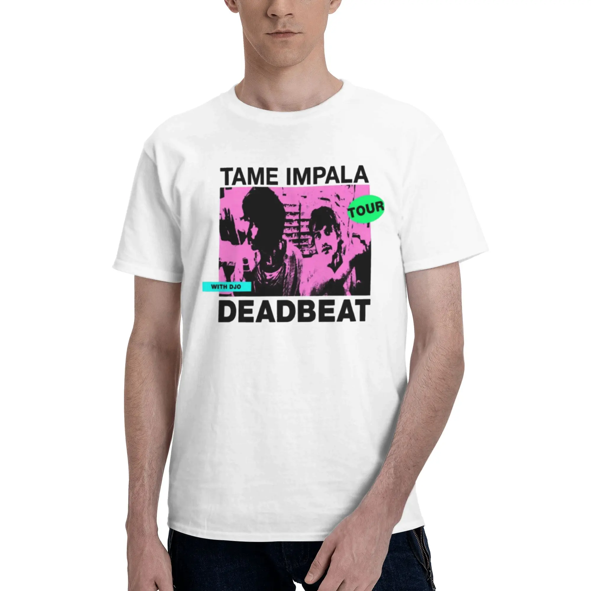 Tame Impala Deadbeat Tour 2026 Tee Shirt for Men Women Print T Shirts  100% Cotton Clothes