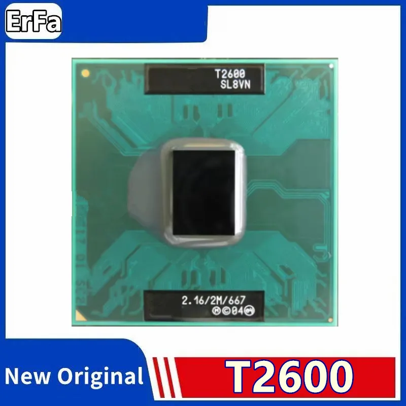 

Core 2 Duo T2600 CPU 2M Cache/2.16GHz/667/Dual-Core Socket 479 Laptop processor t2600 for GM45PM45