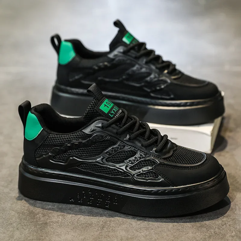 

Модные и легкие белые мужские повседневные кроссовки, удобные дышащие кроссовки, мягкие нескользящие прогулочные туфли