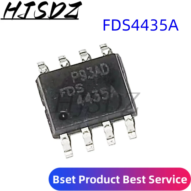 10 unids/lote FDS4435A AO4435 4435 AO4435A FDS4435BZ SI4435 FDS4435 4435B LCD power MOS IC SOP-8 común