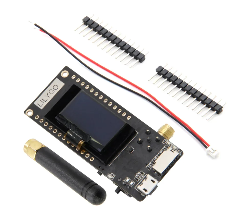 블루투스 와이파이 무선 모듈 ESP-32 SMA, LoRa32 V2.1 _ 1.6 버전, 433, 868, 915Mhz, ESP32 LoRa OLED, 0.96 인치 SD 카드