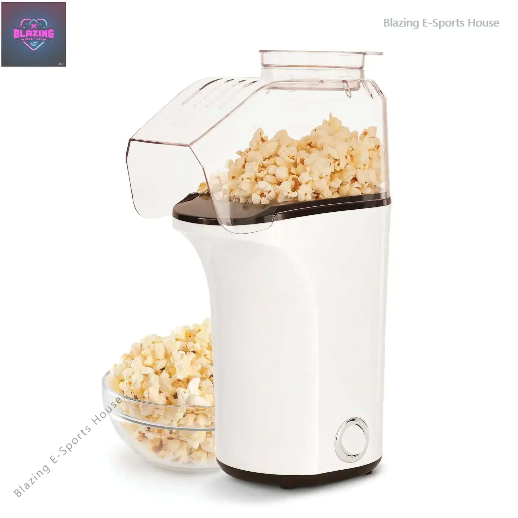 

6 чашек горячей и свежей машины для попкорна используют горячий воздух для дня рождения и дома вместе. Портативная машина для попкорна.