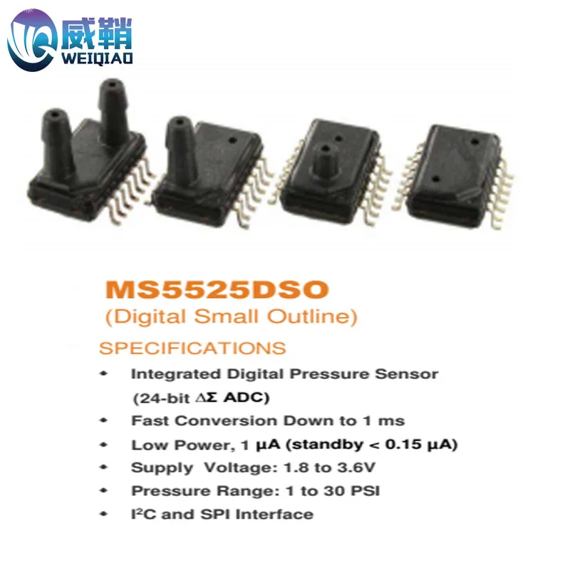 MEAS – petit capteur de pression numérique, MS5525DSO