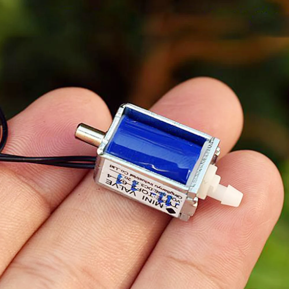 2-position 2-way Solenoid Valve DC 3V-5V Normally Open Electronic Control Valve Switch for Medical Instrument Beauty Instrument