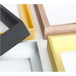 Aluminum Alloy Canvas Oil Painting Frame, Metal Material, Narrow Edge Modern Popular, 5cm Thick, Mural Art Frame