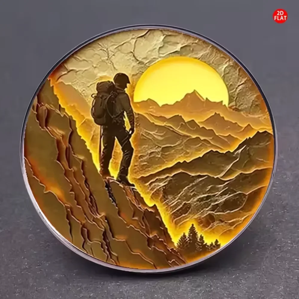 Broche de Acero Inoxidable con - Outdoor Adventure Enthusiast reseña y precio