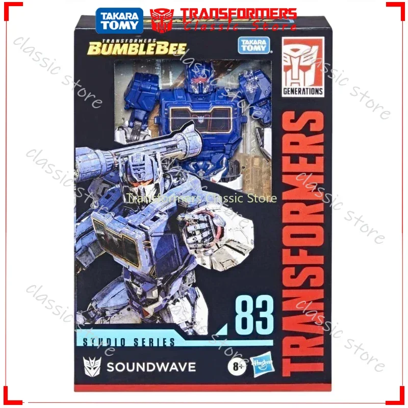 Takara Tomy-Transformers Brinquedos Studio Series, Classe Voyage, SS-83, Soundwave Clássicos Figuras de Ação, Cybertron Autobots, Em Stock