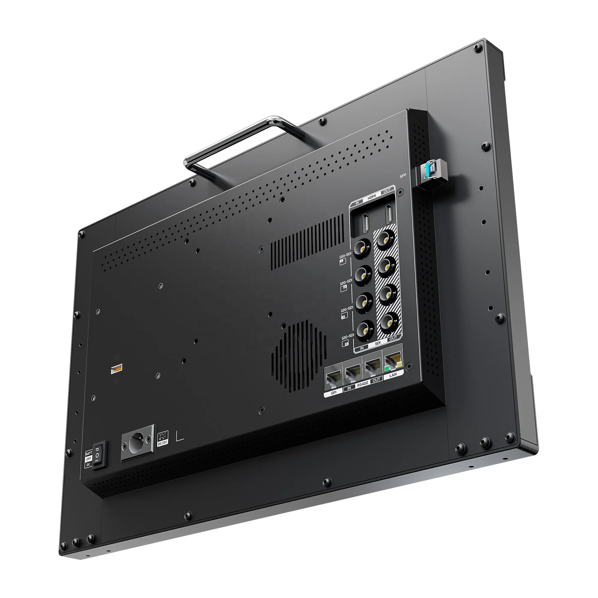 LILLIPUT Q18-8K New 17.3 Inch 8K IPS Broadcast LCD Monitor 12G-SDI 12G SFP HDMI Quad View Supported 8K-SDI Formats Quad Link