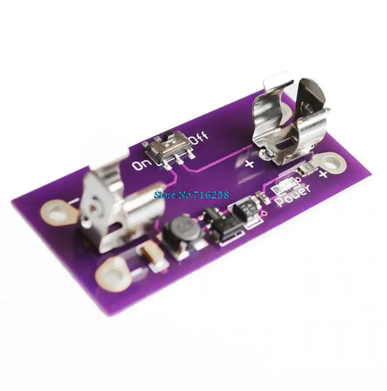 LilyPad Netzteilmodul AAA Batterie Schritt bis 5V Konverter für – Detail 1