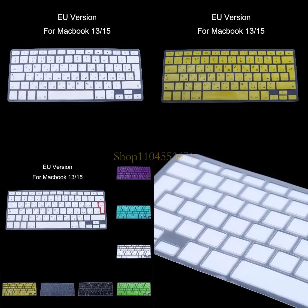 

Бестселлер, силиконовый защитный чехол для клавиатуры для клавиатур Air 13 15, ЕС