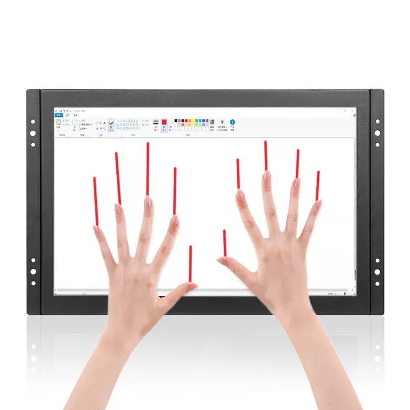 10.5 بوصة 1920*1280 إطار مفتوح شاشة صناعية بالسعة شاشة تعمل باللمس شاشة LCD مع واجهة VGA HDMI USB