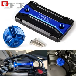 For Suzuki GSX-S750 GSXS750 GSR750 GSX 750 Motorcycle Accessories Front Brake Fluid Tank Cap Oil Filler Cap Protection