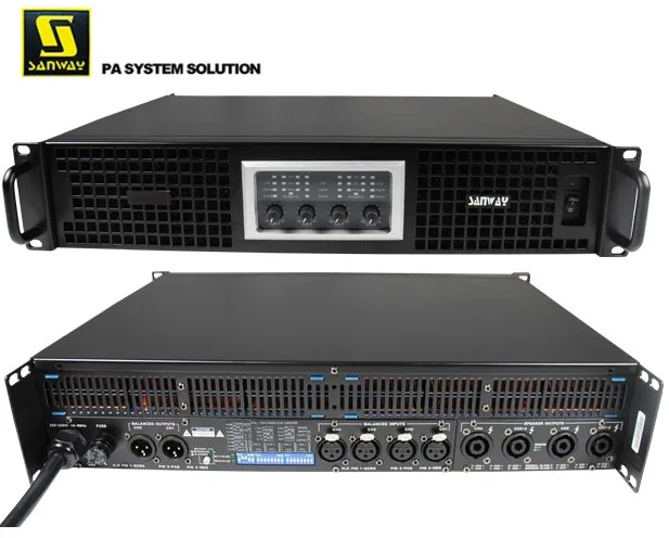 FB-6KQ Professional Audio Amplifier 4-Channel 8000W Class TD Speaker Video & Lighting Equipment