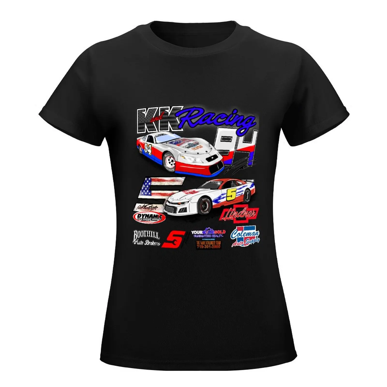 K&K RACING 2023 T-Shirt tees Blouse anime clothes t-shirt dress for Women graphic