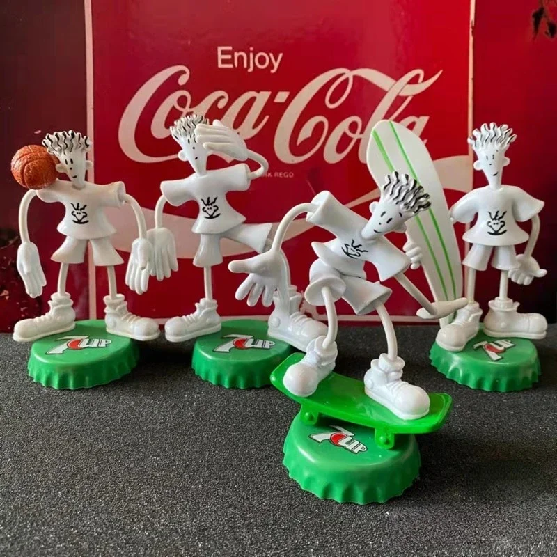 Fido Dido Figure Wire Doll Ornament Accessories Tabletop Decoration Children Collection Present