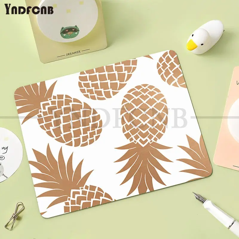 Pineapple Non-slip Lockedge Cabinet Gaming Computer Laptop Desk Mat Mouse Pad Mouse Mat Notbook Desktop Mat