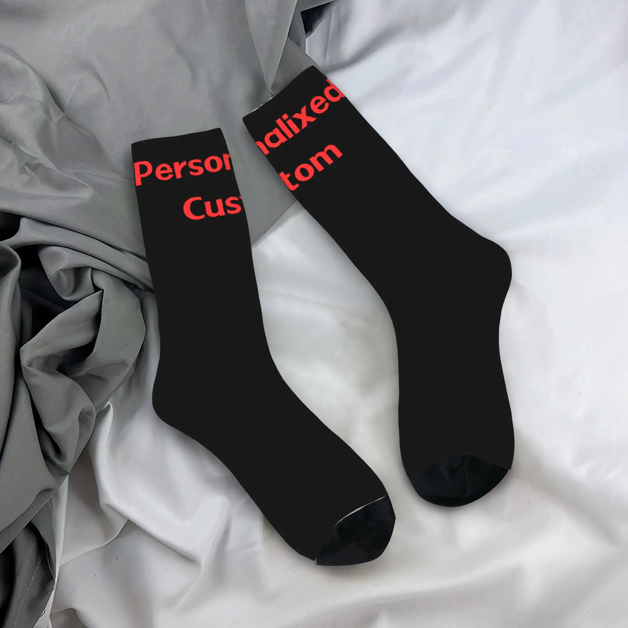 Calzini personalizzati Personalixed Calze antiscivolo Donna Uomo Calzini da arrampicata medi morbidi Calzini modello moda autunnale