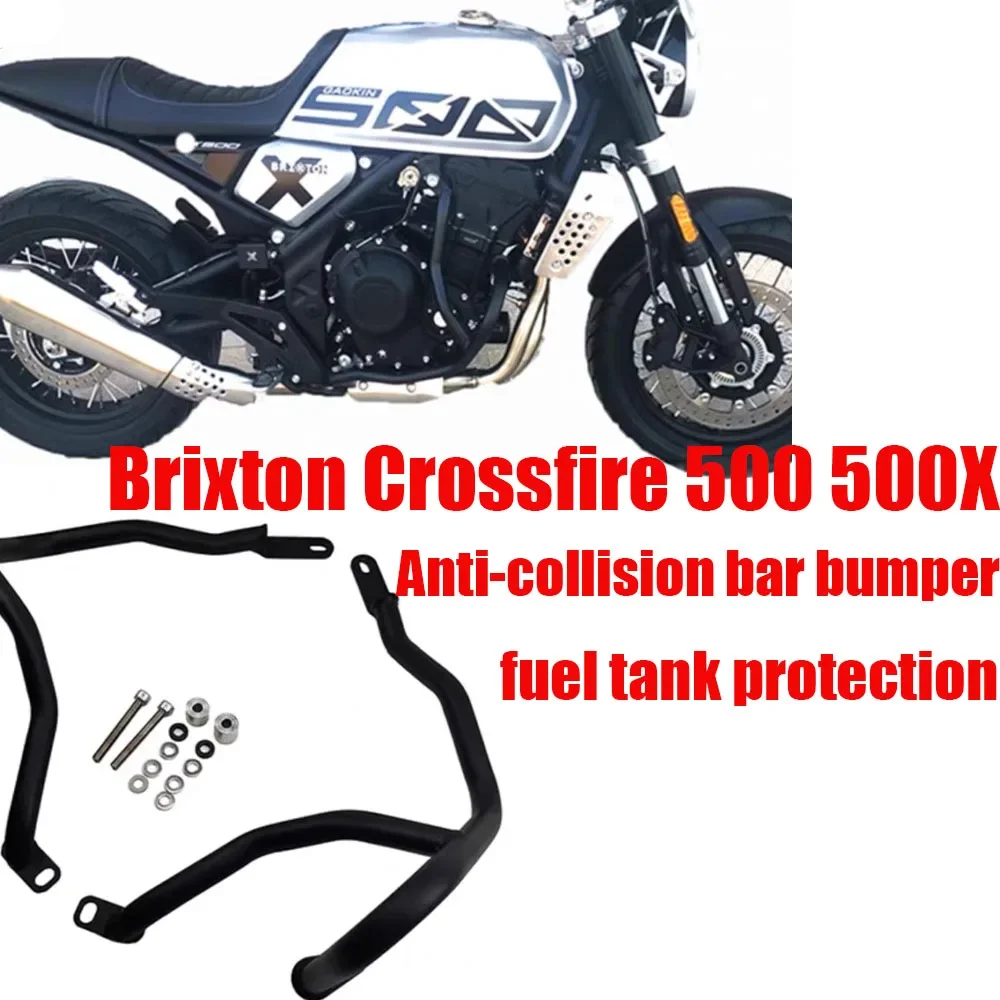 

Motorcycle Fit Crossfire 500 / 500X Crash Bars Bumpers Tank protector Cover For Brixton Crossfire 500 500X