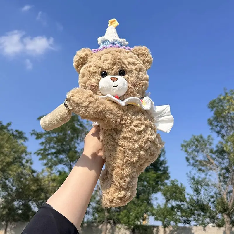 

Car tissue box, tissue hanging car carton, bear hanging cute hanging bag, paper towel storage