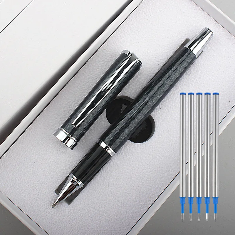 

Luxury Quality Rollerball Pen Business Office 0.5mm Nib Ballpoint Pen New School Student Stationery Ball Point Pen