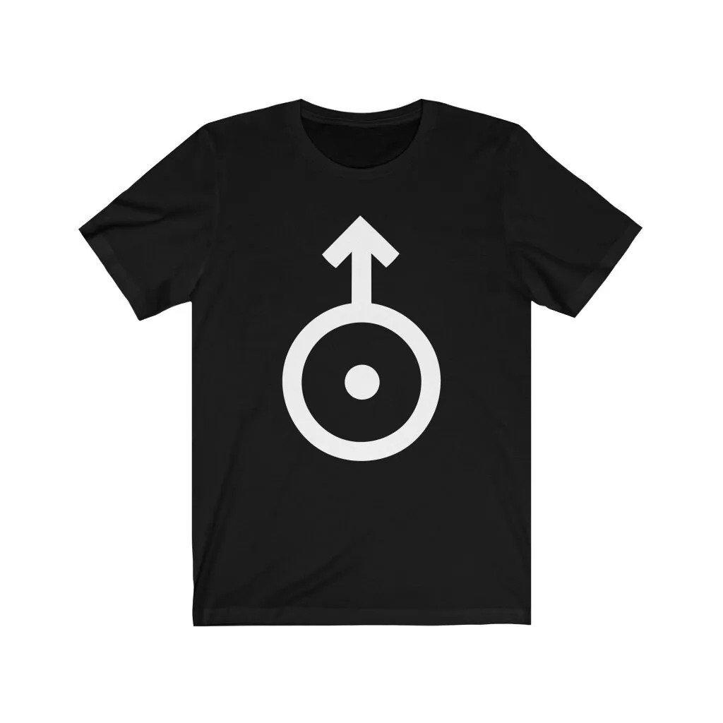 Uranus Planet Alchemical Symbol Astrology Aquarius T-shirt